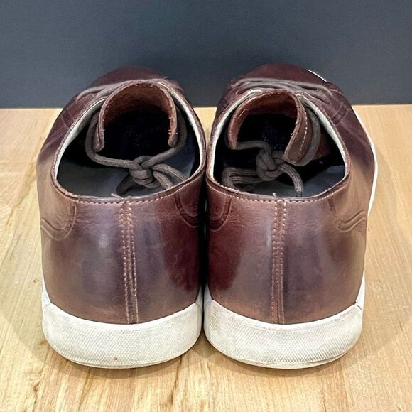 Cole Haan Brown Leather Retro Sneakers. Size 10.5M - Picture 5 of 10